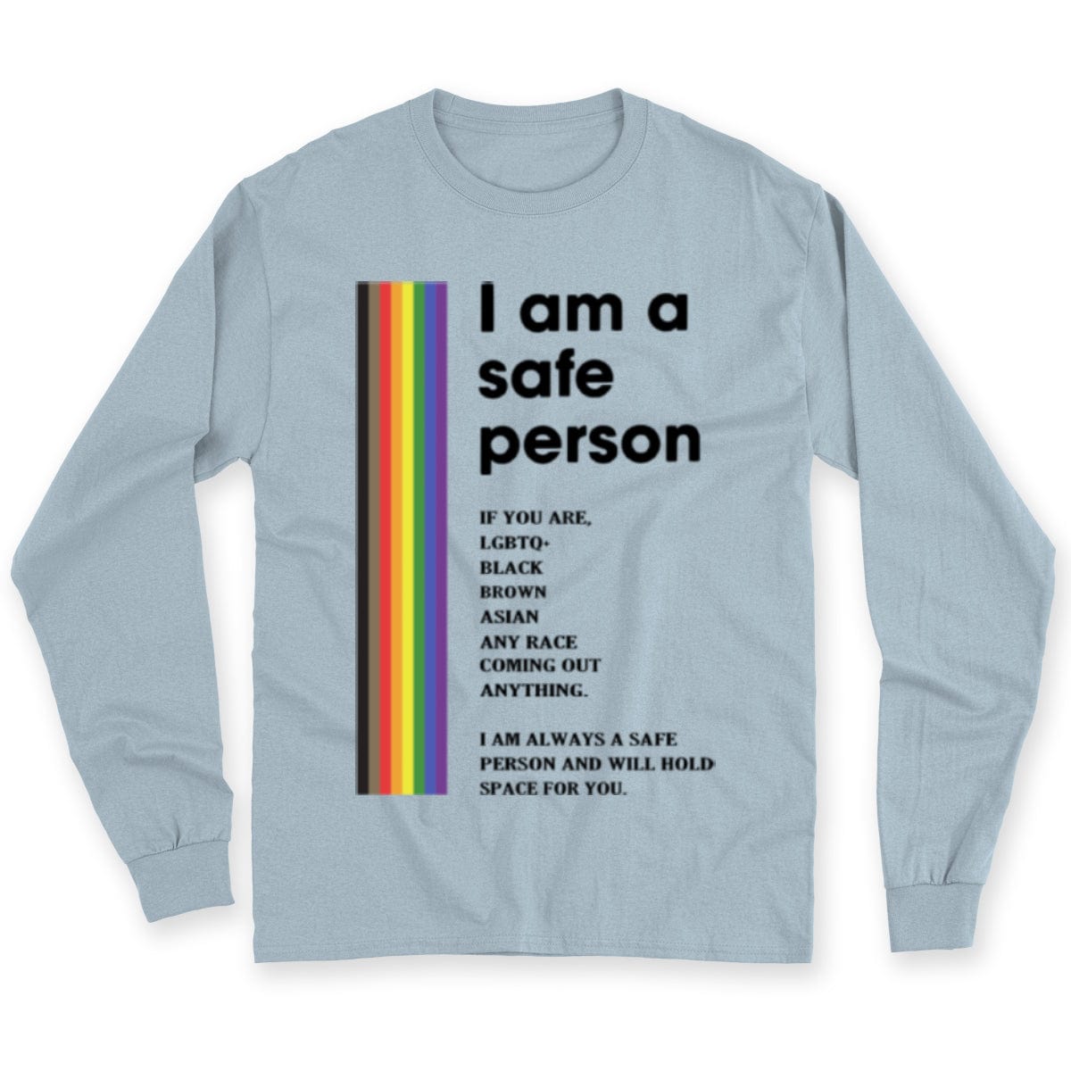 Soy una persona segura Camisetas gay, lesbiana, bisexual, transgénero, LGBT