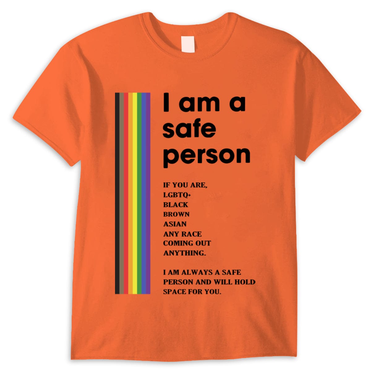 Soy una persona segura Camisetas gay, lesbiana, bisexual, LGBT