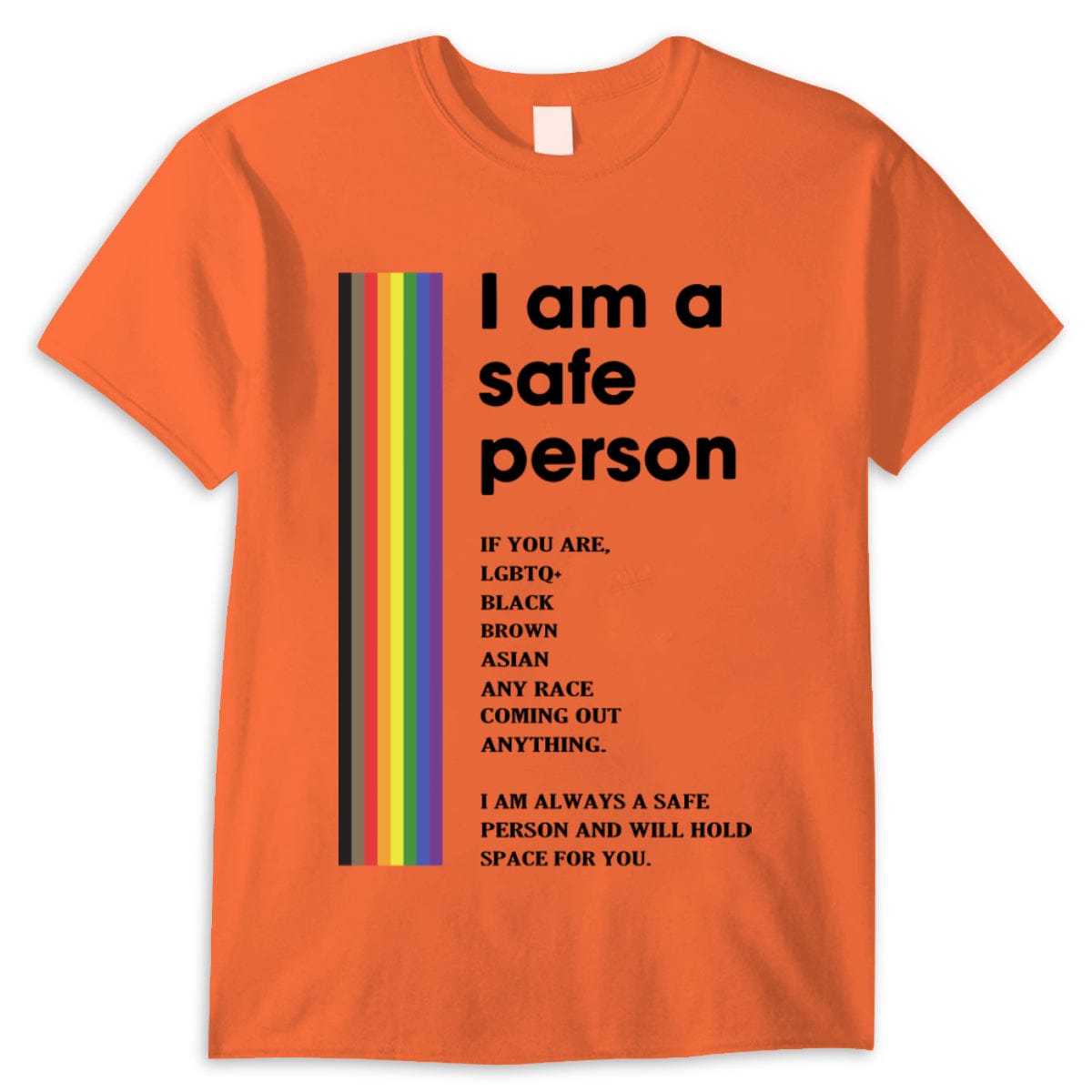 I Am A Safe Person Gay Lesbian Bisexual LGBT Shirts