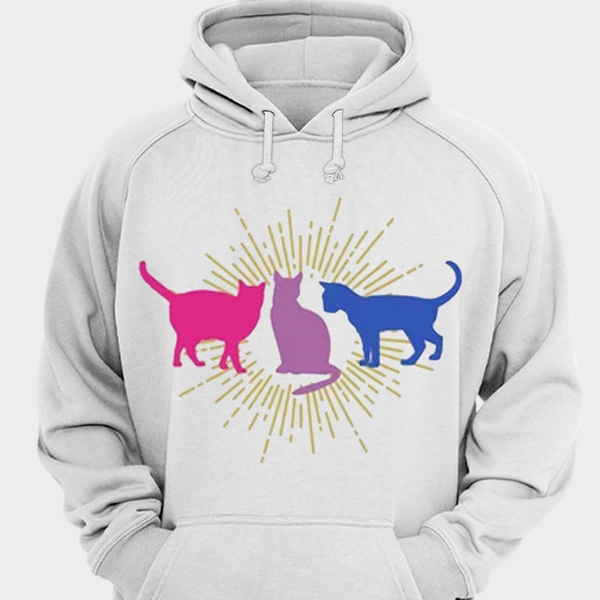 Bisexual Pride Cat LGBT Shirts