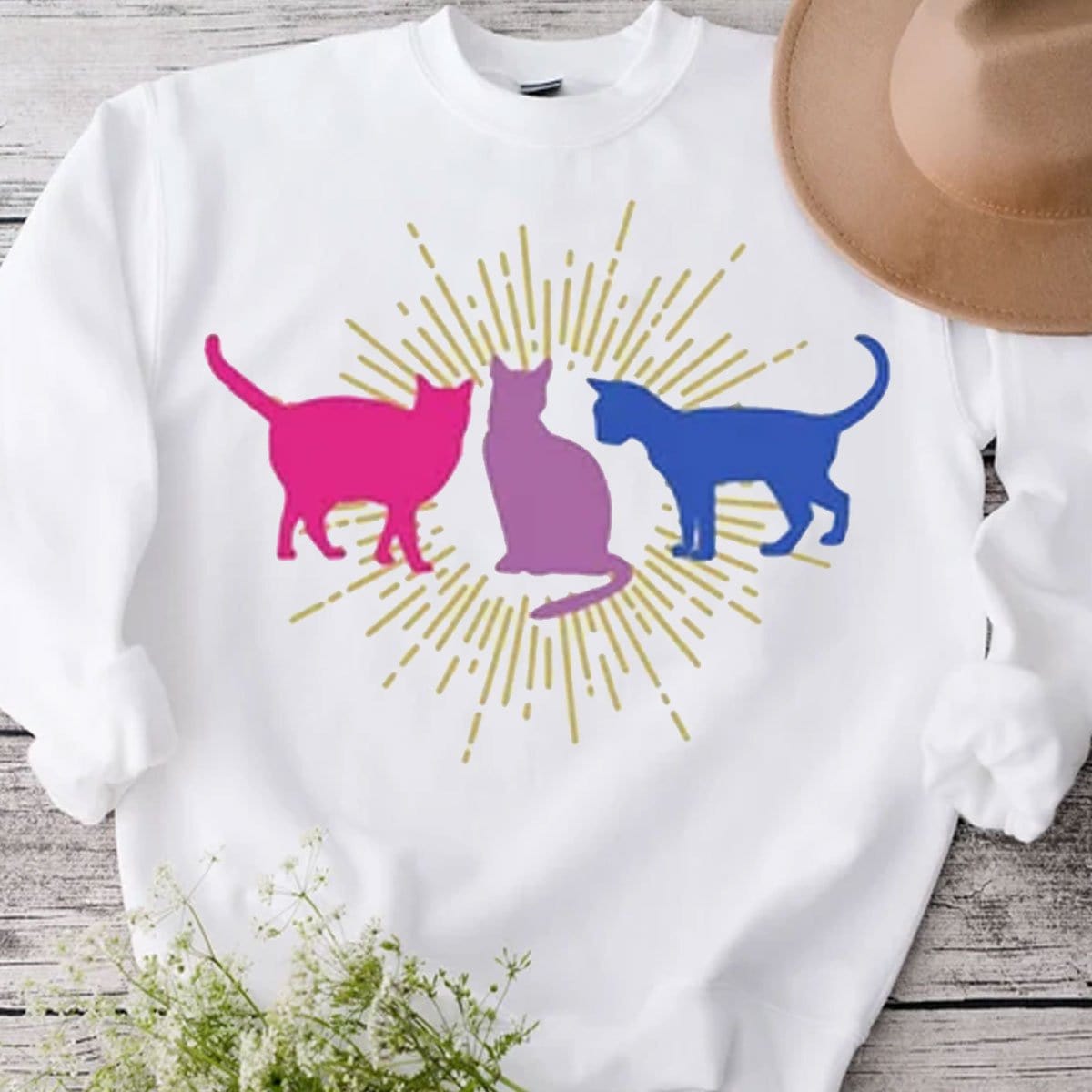 Camisetas LGBT con mensaje de orgullo bisexual