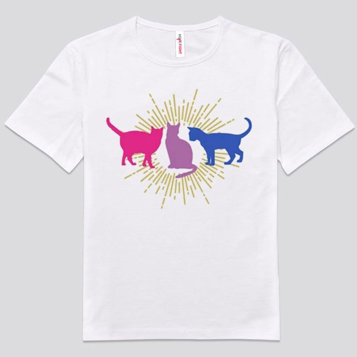 Camisetas LGBT con mensaje de orgullo bisexual