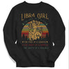 Libra Girl The Soul Of Witch The Heart Of Hippie Vintage Shirts