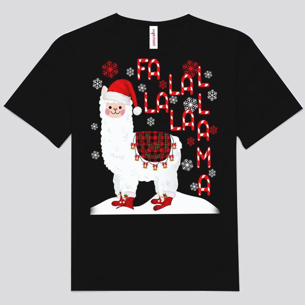 Falallalama Christmas Llama Shirts
