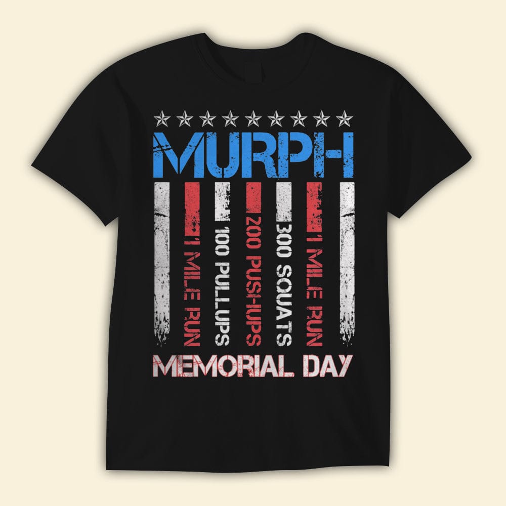 Murph American Flag Memorial Day Shirts