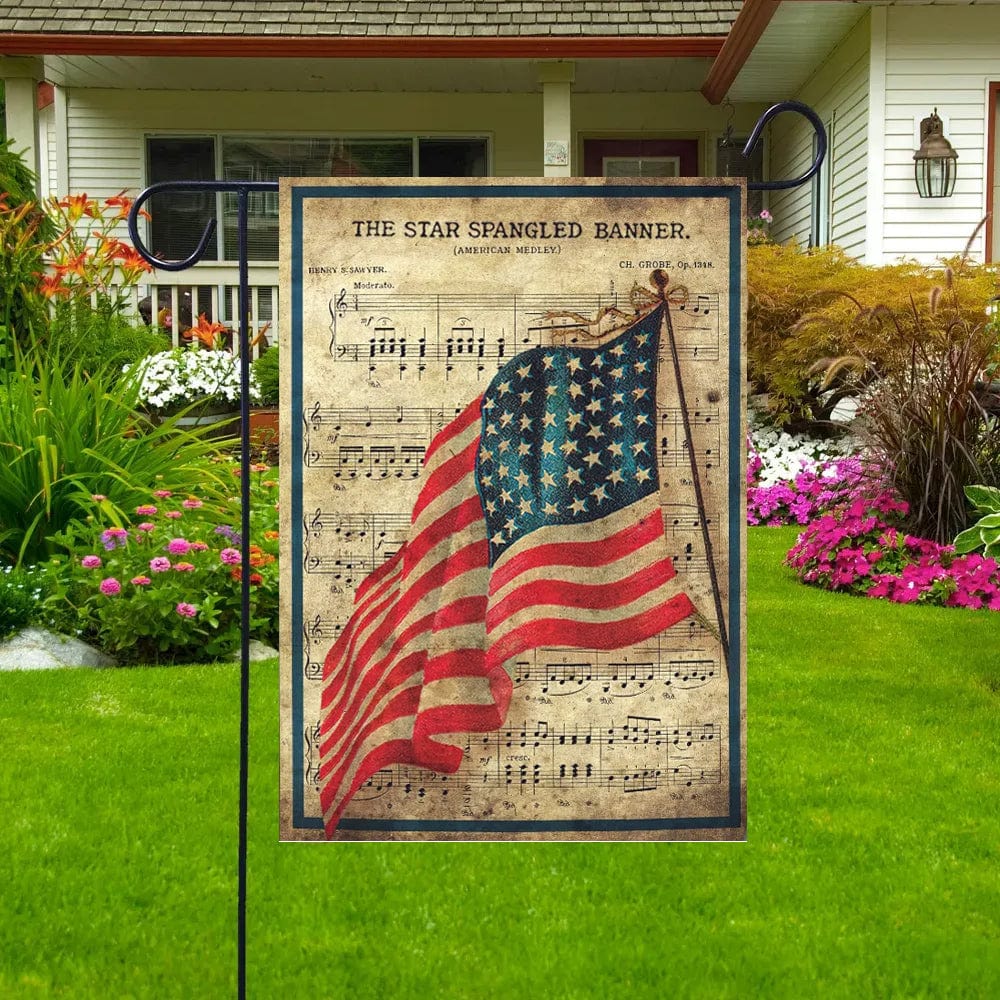 The Star Spangled Banner Memorial Day House & Garden Flag