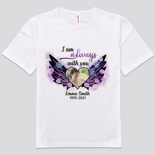 Camisetas conmemorativas personalizadas "Siempre estoy contigo"