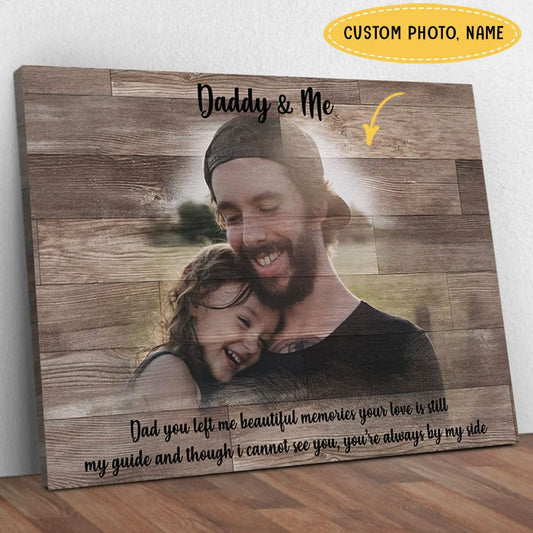 Póster conmemorativo personalizado "Me dejaste hermosos recuerdos", lienzo