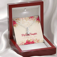 Merry Christmas To My Lovely Daughter Alluring Beauty Necklace And Happy New Year Jewellery