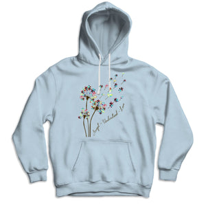 Autism Acceptance Shirt, Accept Understand Love With Puzzle Piece Dandelion