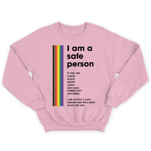 Camisetas LGBT Soy una persona segura