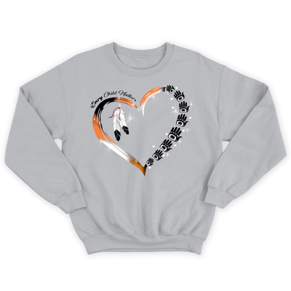 Every Child Matters, Orange Shirt Day Hands Heart, Residential Schools