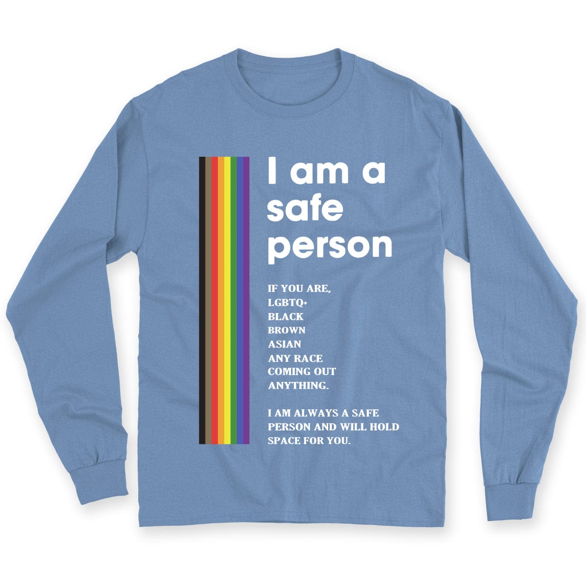 Soy una persona segura Camisetas orgullosas de gays, lesbianas y LGBT