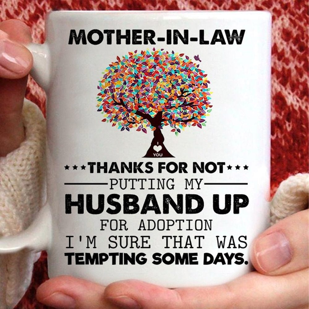 To My Mother-In-Law Gift From Daughter-In-Law Mother's Day Mug