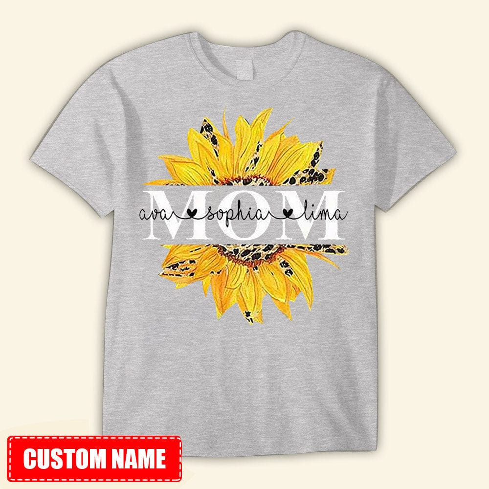 Personalized Sunflower Mother's Day Shirts