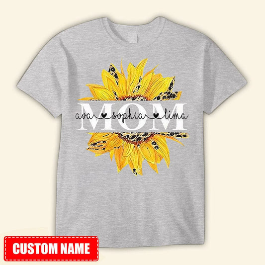 Personalized Sunflower Mother's Day Shirts