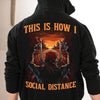 This Is How I Social Distance Motorcycle Shirts