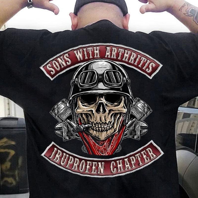 Camisetas de motociclista para hijos con artritis