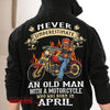 Never Underestimate An Old Man With A Motorcycle Personalized Shirts