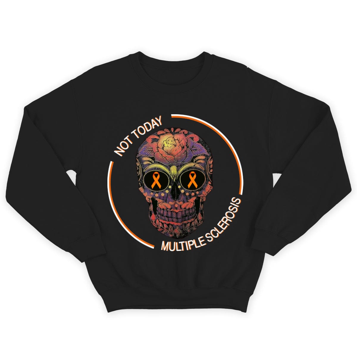 Not Today Skull Multiple Sclerosis Shirts