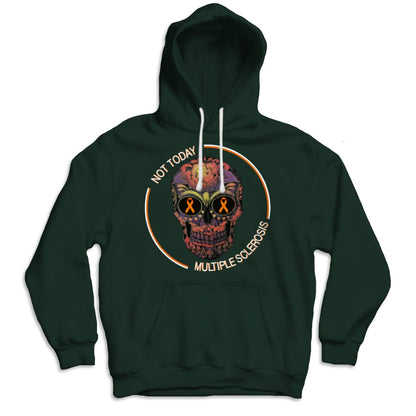 Camisetas de concienciación sobre la esclerosis múltiple con calaveras Not Today