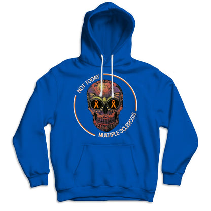 Camisetas de concienciación sobre la esclerosis múltiple con calaveras Not Today