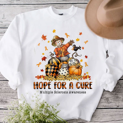Hope For A Cure Halloween Multiple Sclerosis Hoodie, Shirts
