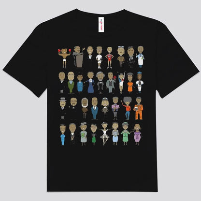 Black History Makers Native American Shirts