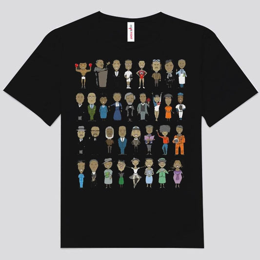 Black History Makers Native American Shirts