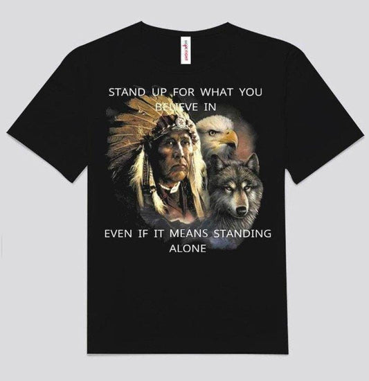 Defiende lo que crees con las camisetas de los nativos americanos