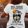 Nicu Nurse Sassy Since Birth Salty By Choice Shirts