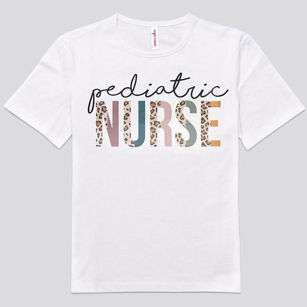 Pediatric Nurse Leopard Shirts