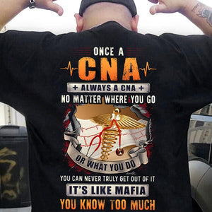 Una CNA Siempre una CNA Camisetas de enfermera