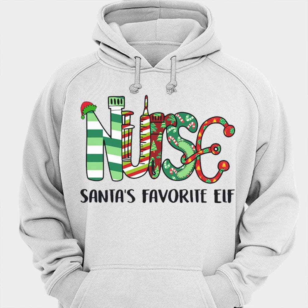 Nurse Santa's Favorite ELF Shirts