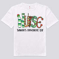 Nurse Santa's Favorite ELF Shirts