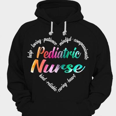 Pediatric Nurse With Heart Shirts