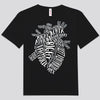 Right Atrium Ventricle Nurse Shirts With Heart