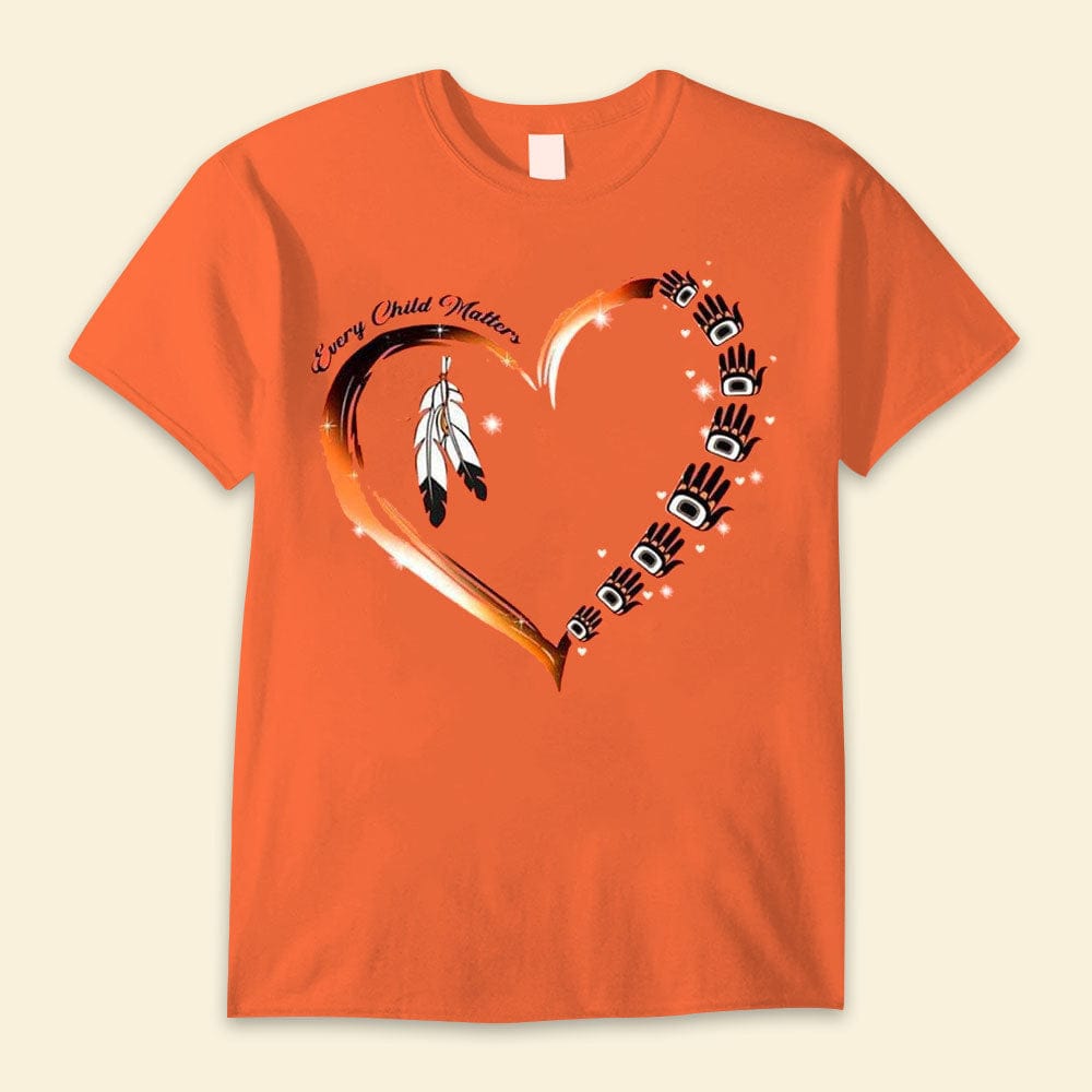 Every Child Matters, Orange Shirt Day Hands Heart, Residential Schools