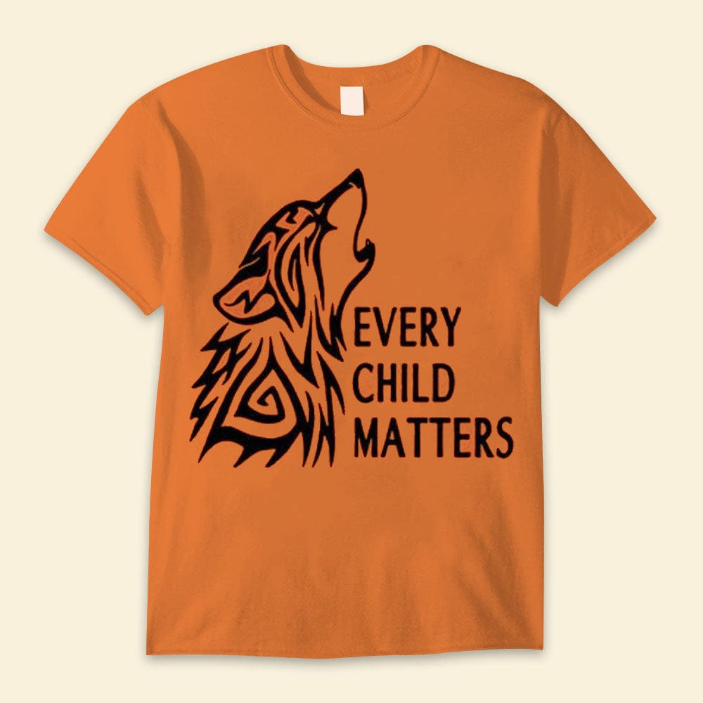 Every Child Matters, Wolf Orange Shirt Day, Residential Schools