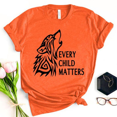 Every Child Matters, Wolf Orange Shirt Day, Residential Schools