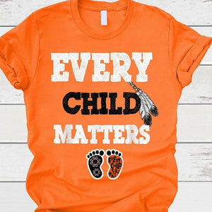 Camiseta Every Child Matters, día de la camiseta naranja, escuelas residenciales