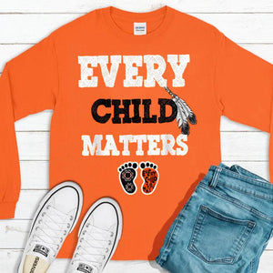 Camiseta Every Child Matters, día de la camiseta naranja, escuelas residenciales