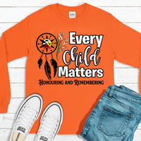 Every Child Matters Honouring And Remembering, Orange Shirt Day Residential Schools