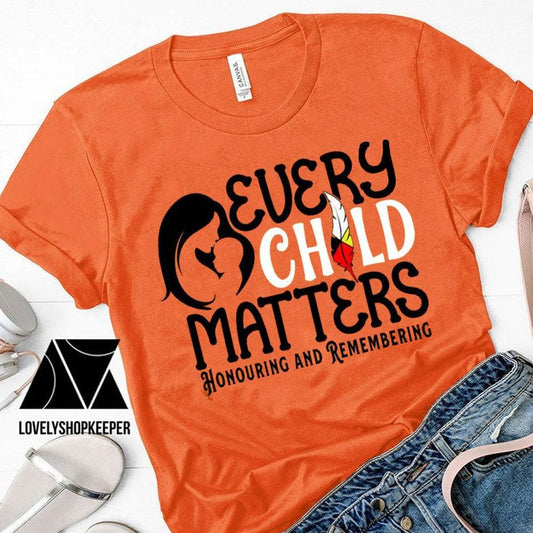 Cada niño es importante Honrándolo y recordándolo con el Día de la Camisa Naranja