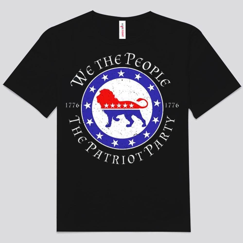 We The People The Patriot Party Lion Shirts