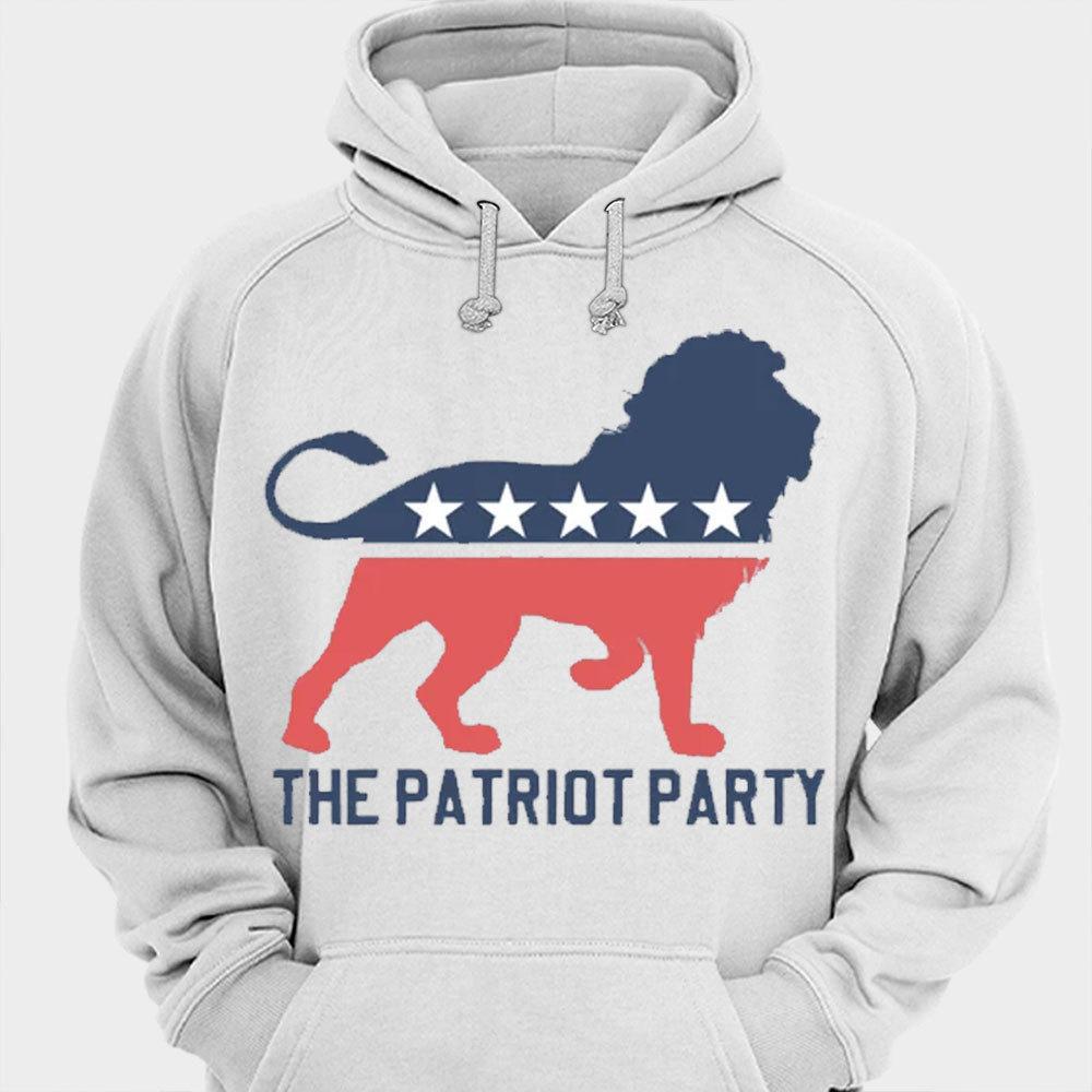 Camiseta del león del Partido Patriota