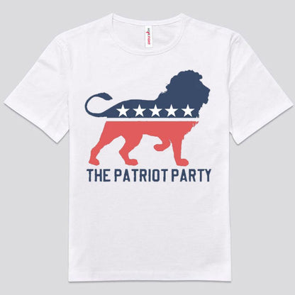 Camiseta del león del Partido Patriota
