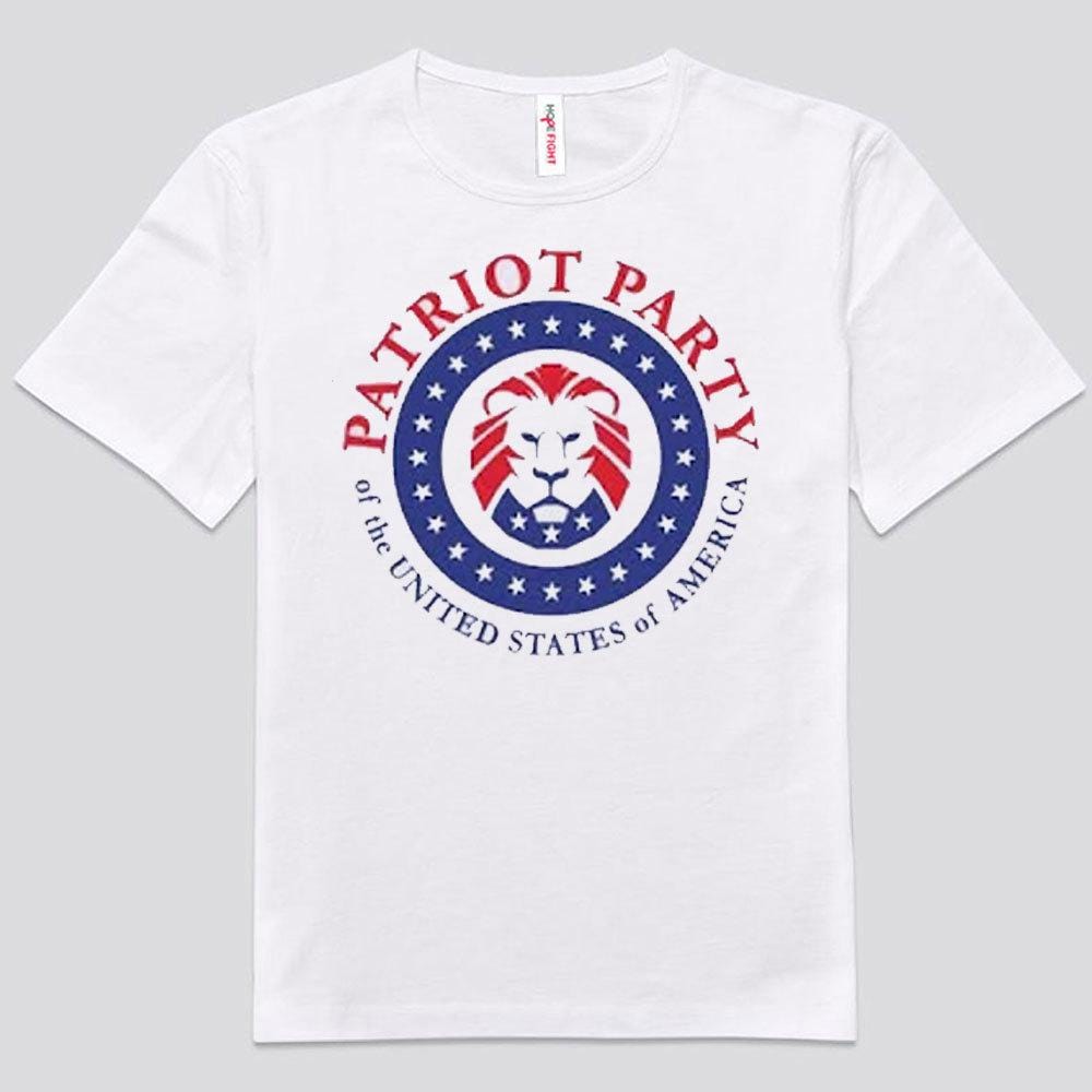 Camiseta del Partido Patriota León de los Estados Unidos de América
