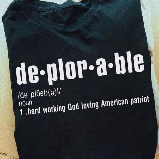 Camisetas patrióticas De Plor A Ble Sustantivo, Ropa patriótica