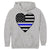 Sudadera con capucha y camiseta de Police With Heart, Thin Blue Line